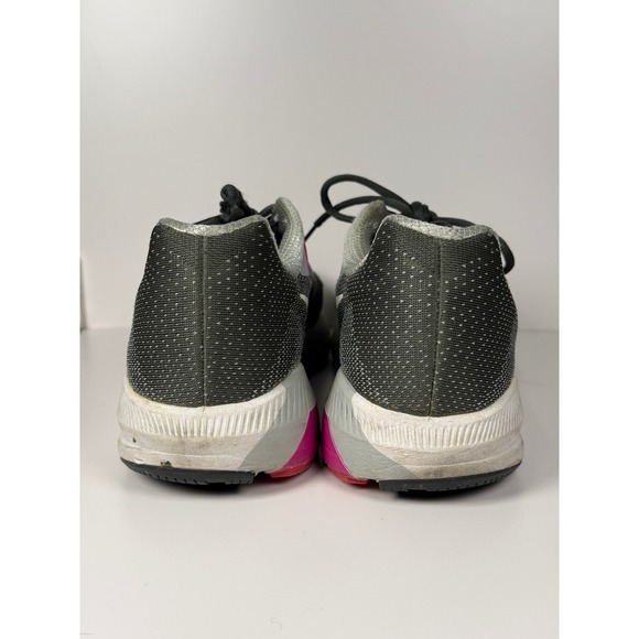 Nike Air Zoom Pegasus 32 Running Shoes Womens 11 Gray Pink Athletic Sneakers - Picture 6 of 9